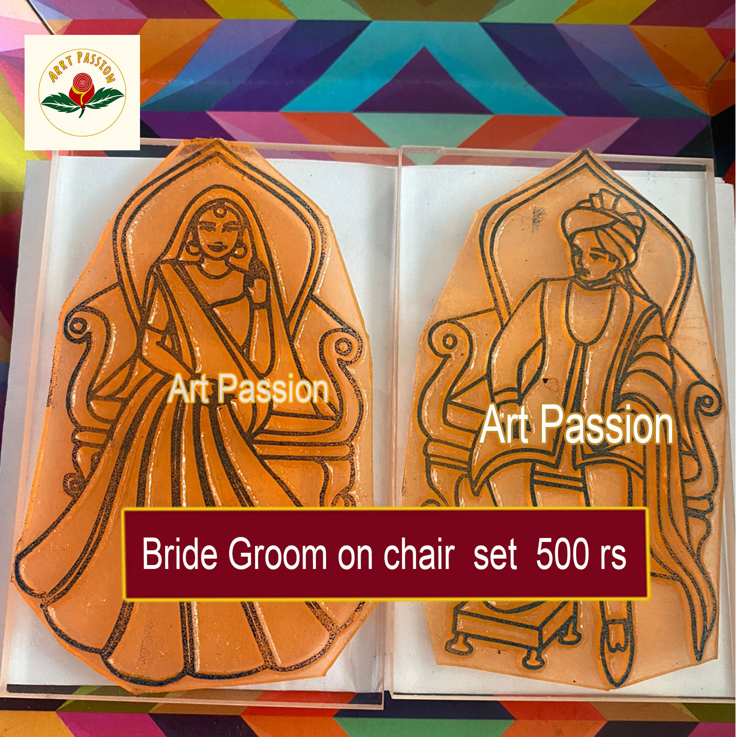 Tools –  Bride Groom on Chair Set
